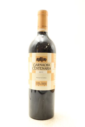 (1) 2011 Bodegas Aragonesas Coto de Hayas Garnacha Centenaria, Campo de Borja