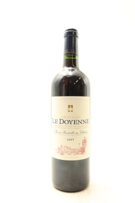 (1) 2005 Chateau Le Doyenne, Cotes de Bordeaux
