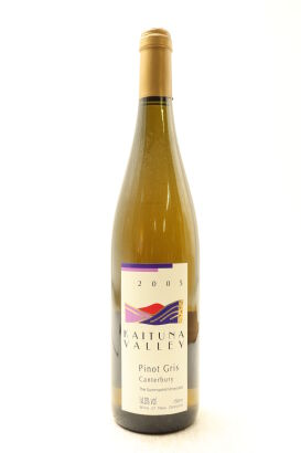 (1) 2005 Kaituna Valley Summerhill Vineyard Pinot Gris, Canterbury