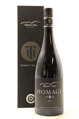 (1) 2018 Trinity Hill Homage Syrah, Gimblett Gravels [JR16.5] [WE95] (GB)