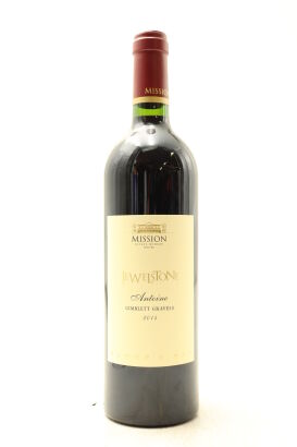 (1) 2014 Mission Estate Winery Jewelstone Antoine, Gimblett Gravels [JR17]