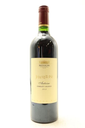 (1) 2013 Mission Estate Winery Jewelstone Antoine, Gimblett Gravels