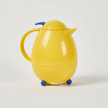 A Leifheit Columbus Yellow Plastic Insulated Pitcher