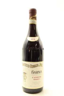 (1) 2013 Francesco Rinaldi & Figli Cannubi Riserva, Barolo DOCG [WE96] [RP95]