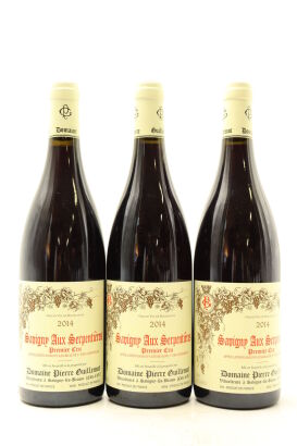 (3) 2014 Domaine Pierre Guillemot Les Serpentieres, Savigny-les-Beaune Premier Cru