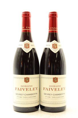 (2) 2015 Domaine Faiveley Les Cazetiers, Gevrey-Chambertin Premier Cru [JR17] [WE93] [WS95]