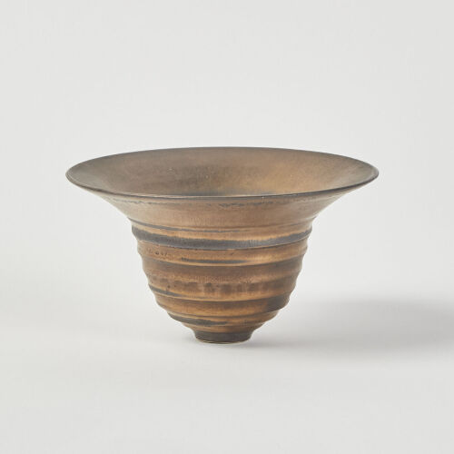 A John Parker Bronze Flared Bowl