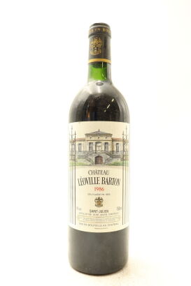 (1) 1986 Chateau Leoville Barton, Saint-Julien [JR17.5]