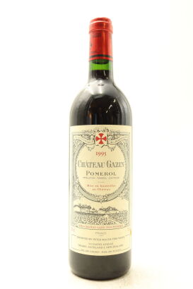 (1) 1995 Chateau Gazin Pomerol, France