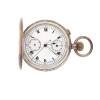 A Swiss 19th Century Silver Hunter Cased Pocket Watch
