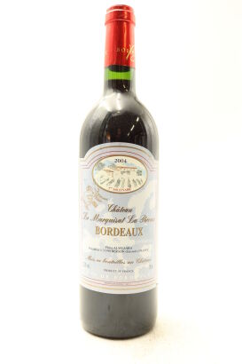 (1) 2004 Chateau Le Marquisat La Perouse, Bordeaux