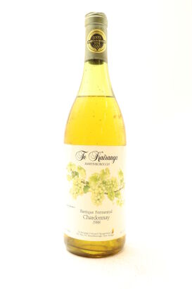 (1) 1988 Te Kairanga Barrique Fermented Chardonnay, Martinborough