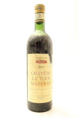 (1) 1964 Chateau La Tour Mazeran, Saint-Emilion (MS)