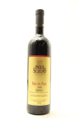 (1) 2008 Paolo Scavino Bric del Fiasc, Barolo DOCG [JR17] [RP95]