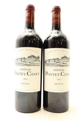 (2) 2012 Chateau Pontet Canet, Pauillac