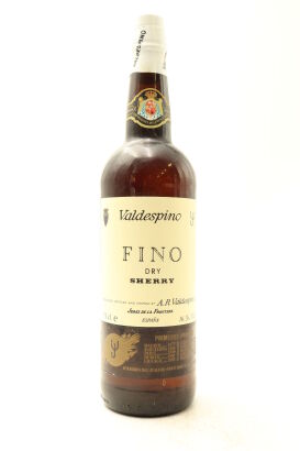 (1) NV A.R. Valdespino Dry Fino Sherry, Jerez