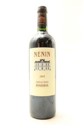 (1) 2005 Chateau Nenin, Pomerol [JR17]