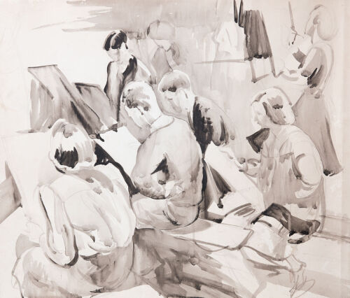 OLIVIA SPENCER BOWER Una at Elam Art Class
