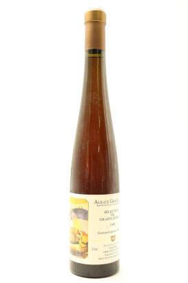 (1) 1998 Aime Stentz Gewurztraminer Hengst Selection de Grains Nobles, Alsace, 500ml