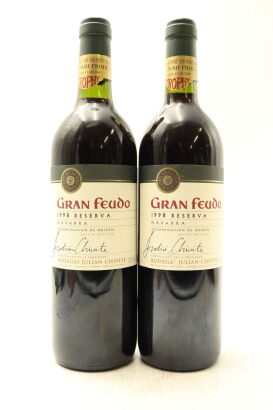 (2) 1998 Bodegas Gran Feudo Reserva Tinto, Navarra