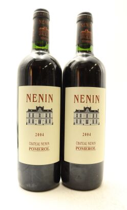 (2) 2004 Chateau Nenin, Pomerol [JR17]