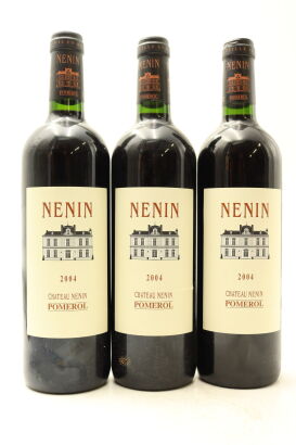 (3) 2004 Chateau Nenin, Pomerol [JR17]