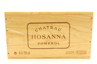 (6) 2005 Chateau Hosanna, Pomerol [JR17.5] [RP98] [WS96] [WE95] (OWC)