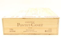 (6) 2018 Chateau Pontet-Canet, Pauillac [JR16.5] [RP98] [WE98] (OWC)