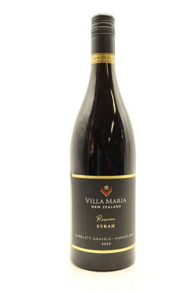 (1) 2020 Villa Maria Reserve Syrah, Gimblett Gravels