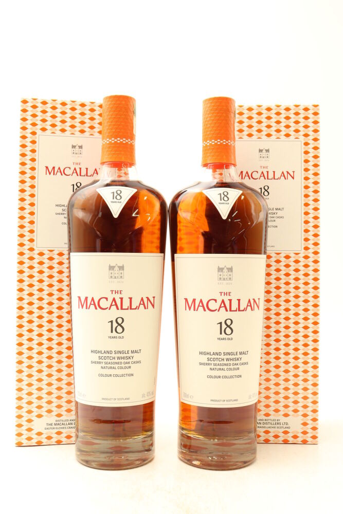 MACALLAN 18年 シングルモルトウイスキー カラーコレクション MACALLAN