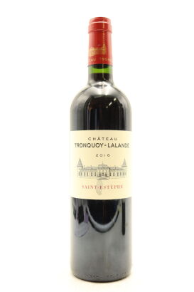 (1) 2016 Chateau Tronquoy-Lalande, Saint-Estephe [JR17.5]
