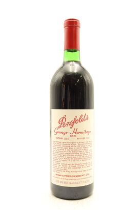 (1) 1986 Penfolds Grange Bin 95, South Australia [RP99][JR17.5]