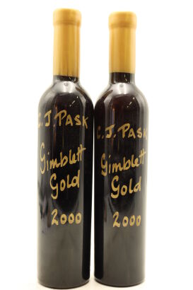 (2) 2000 CJ Pask Gimblett Gold, Hawke's Bay, 375ml