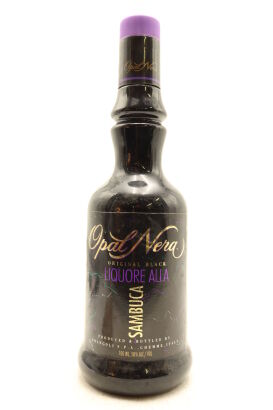 (1) Casafrancoli Opal Nera Black Sambuca Liqueur, 38% ABV