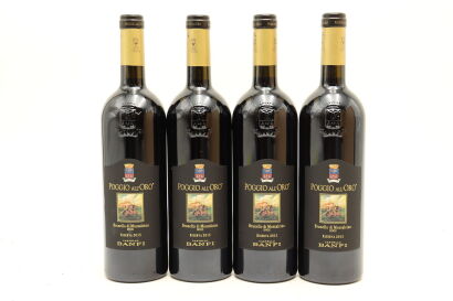 (4) 2015 Castello Banfi Poggio all'Oro Riserva, Brunello di Montalcino DOCG [JR17] [RP96] [WE96] [WS94]