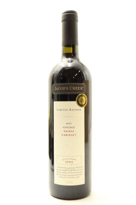 (1) 1997 Jacob's Creek Limited Release Shiraz - Cabernet, South Australia