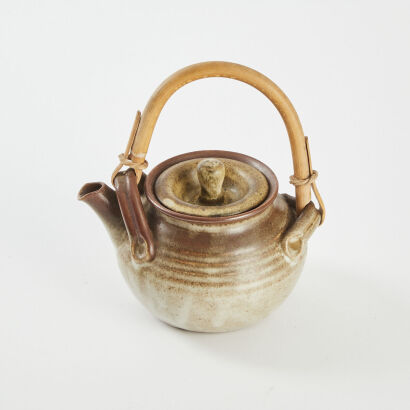 A Stoneware Teapot