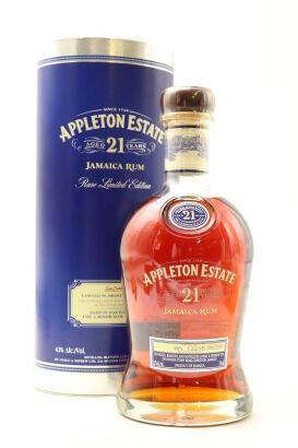 (1) Appleton Estate 21 Year Old Rum, 43% ABV, 750ml