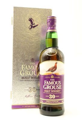 (1) Famous Grouse 30 Year Old Blended Scotch Whisky, 43% ABV