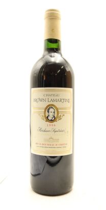 (1) 1996 Chateau Brown Lamartine, Bordeaux Superieur