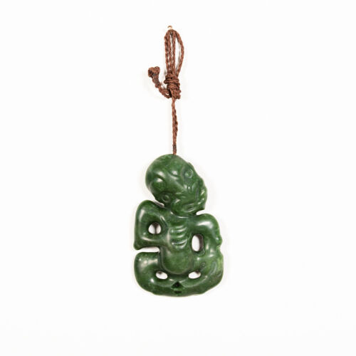 A Neil Brown Pounamu Hei Tiki