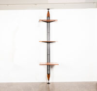 An LB7 Franco Albini Walnut Shelf Unit for Poggi