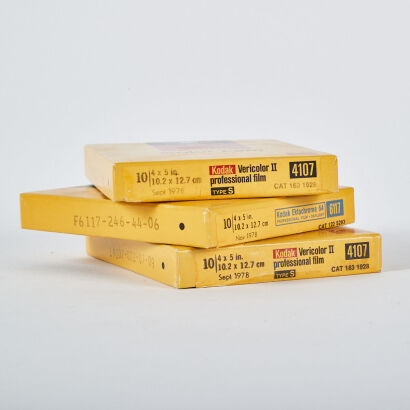 A Trio Of Kodak Color Professional Film Types c.1978