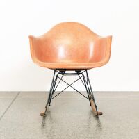 A Rare Eames RAR Herman Miller Zenith Rope Edge Rocking Chair