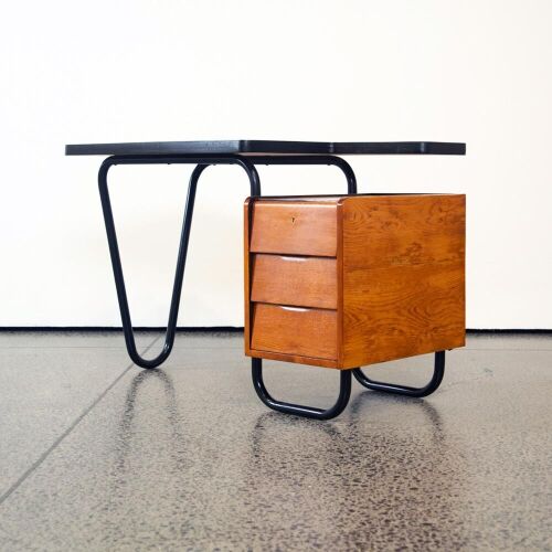 A Rare Robert Charroy French Desk by Mobilor