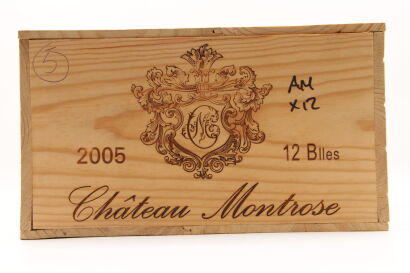 (12) 2005 Chateau Montrose, Saint-Estephe (OWC) [JR18][RP97]