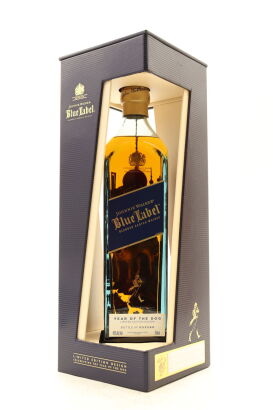 (1) Johnnie Walker Blue Label Zodiac Dog Blended Scotch Whisky, 46% ABV