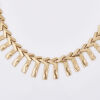 9ct Yellow Gold, 40cm Hollow Bar Link Necklace - 2