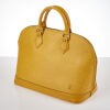 Louis Vuitton Yellow Epi Alma PM Bag