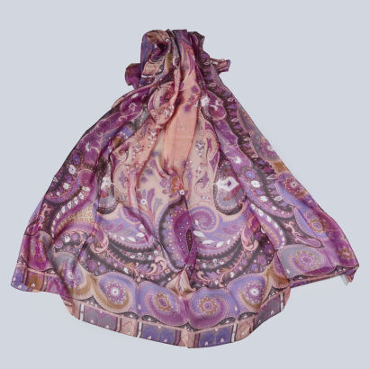 Etro Sheer Silk Scarf